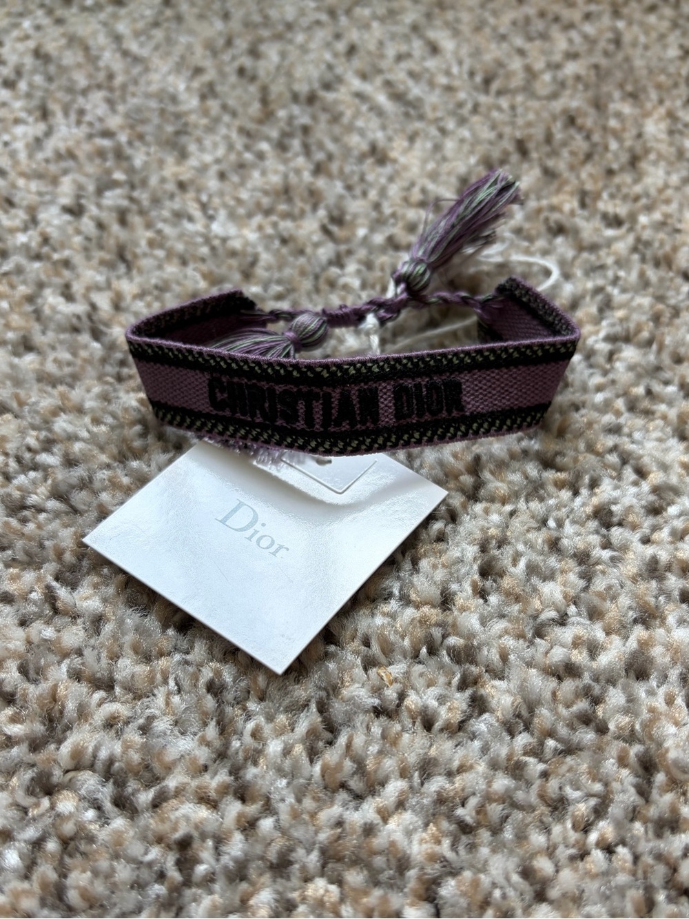 1 Dior Woven Bracelet Set